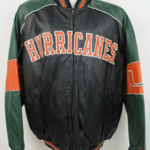 Miami Hurricanes Leather Jacket