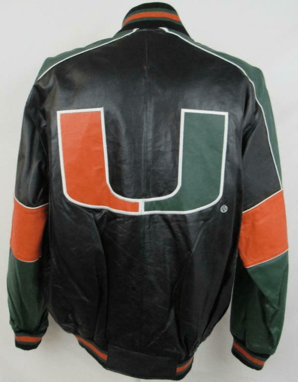 Miami Hurricanes Leathers Jacket
