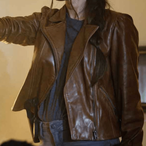 Rebecca Lombardi Midnight In The Switchgrass Leather Jacket