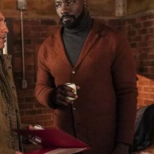 Mike Colter Evil Tv Series Brown Wool Coat