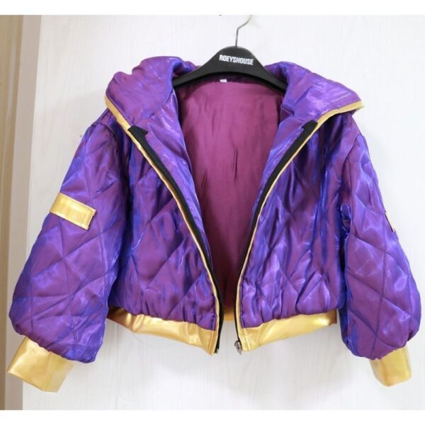 Mmgg New Kda Akali Cosplay Purple Halloween Jacket transformed