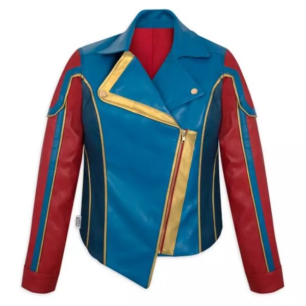 Ms. Marvel Simulated Leathers Jackets