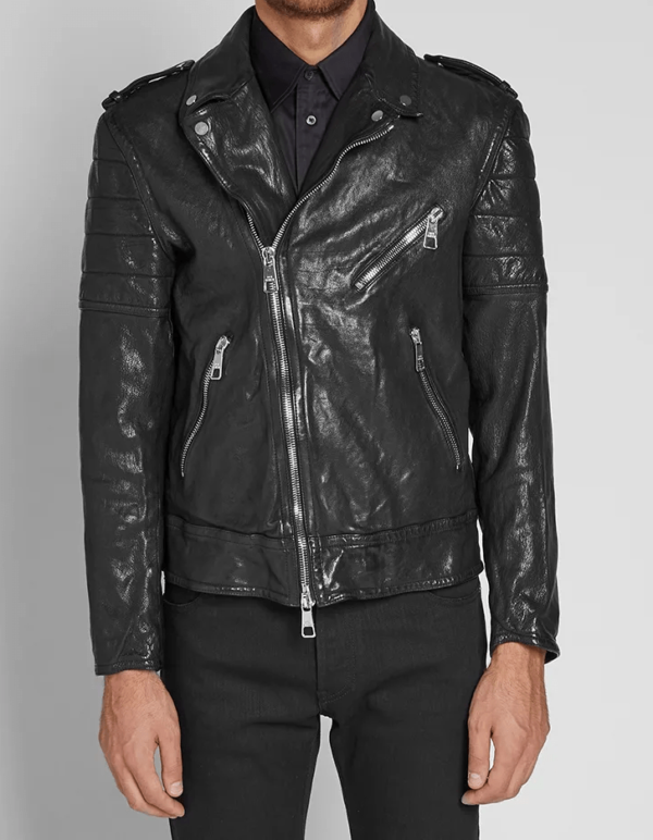 Neils Barrett Leather Jacket