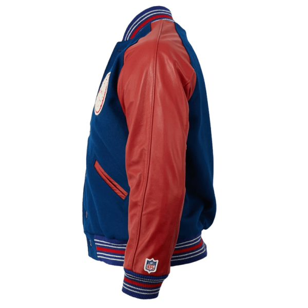 New York Giants Varsity Leathers Jacket