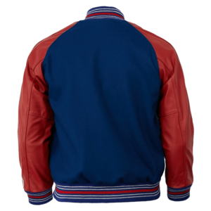 New York Giants Varsity Leather Jacket