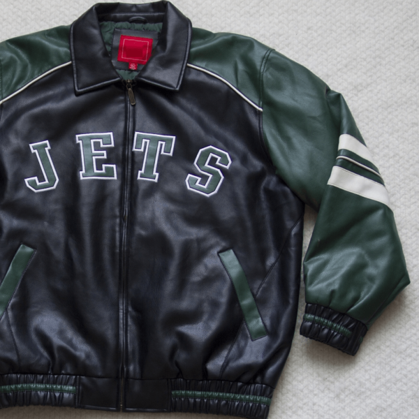 New Yorks Jets Leather Jacket