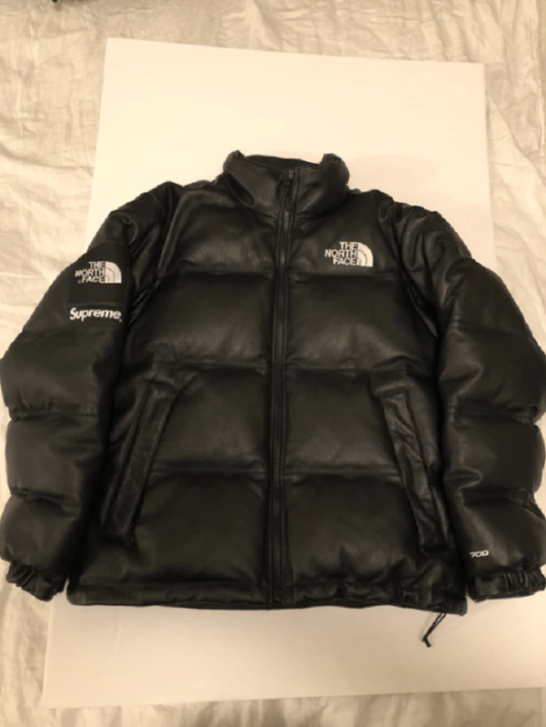 North Face Leather Jacket