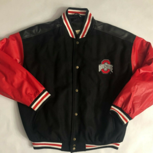 Steve and Barry's Letterman Leather Jacket
