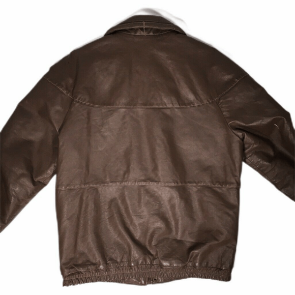 Oleg Cassini Men Insulated Motorcycle Leather Jacket