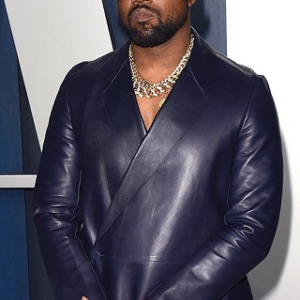 Oscar Party Kanye West Purple Blazer