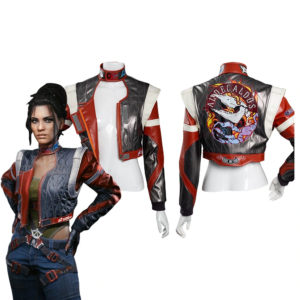 Panam Palmer Cyberpunk 2077 Halloween Carnival Leather Jacket
