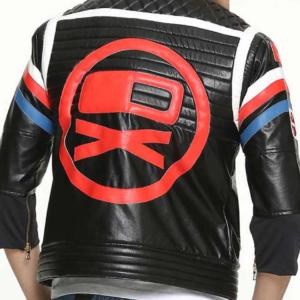 Chemical Romance Party Poison Biker Style Black Leather Jacket