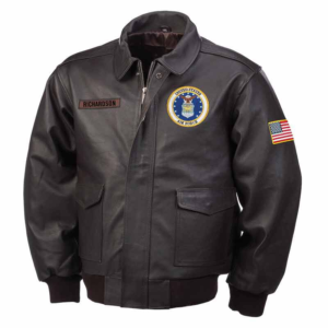 Personalized U S Air Force Bomber Leather Jacket