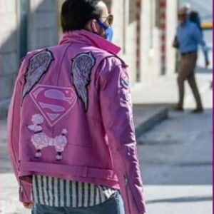 Custom Made Nicolas Cage Pink Jacket