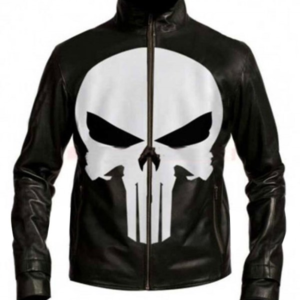 Punisher Skull Death’s Head Black Jacket