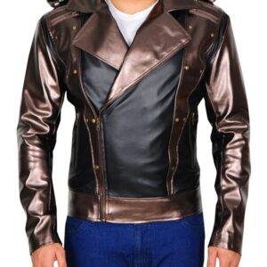 Quicksilver X Men Apocalypse Cosplay Leather Jacket