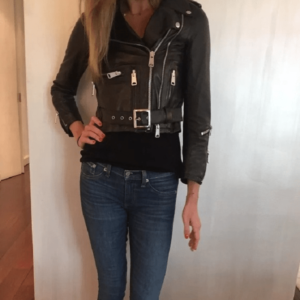 R 13 Leather Jacket