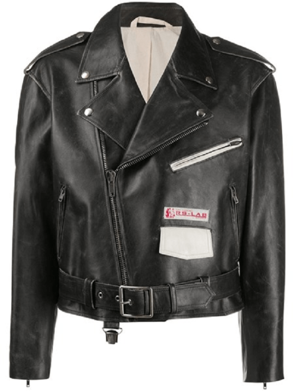 Rafs Simons Leather Jacket