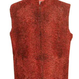 Red Asterkhan Fur Persian Fur Vest