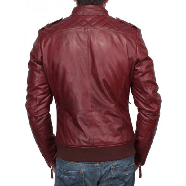 Red Burgundy Leather Jackets