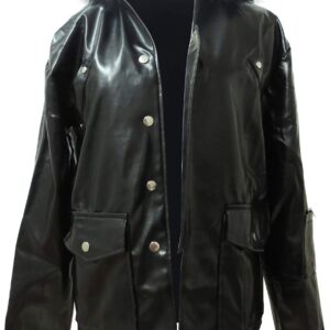 Red Clan Leader Mikoto Suoh Leather Jacket