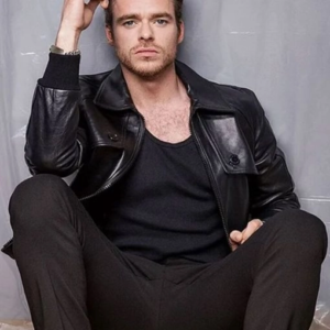 Eternals Ikaris Richard Madden Leather Jacket