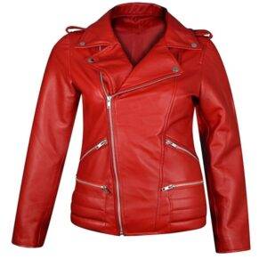 Riverdale South Side Red Biker Leather Jacket