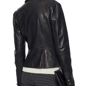 Riverdale Alice Cooper Black Leather Blazer