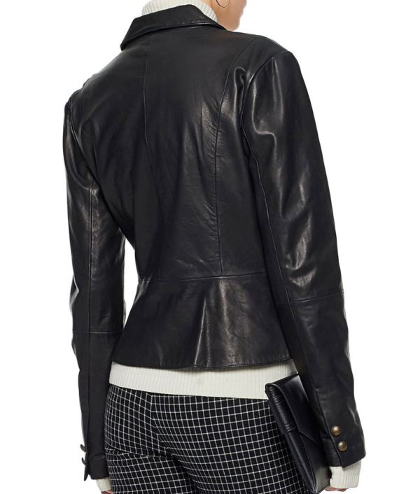 Riverdales Alice Cooper Black Leather Blazer