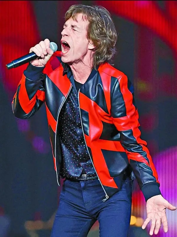 Rolling Stones Star Michael Jagger Leather Jacket