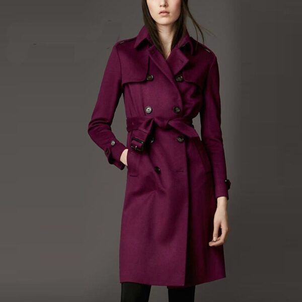 womens purple trench coat | Right Jackets