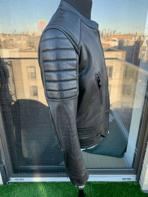 Sandro Men Leather Jacket