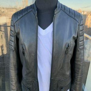 Sandro Mens Leather Jacket