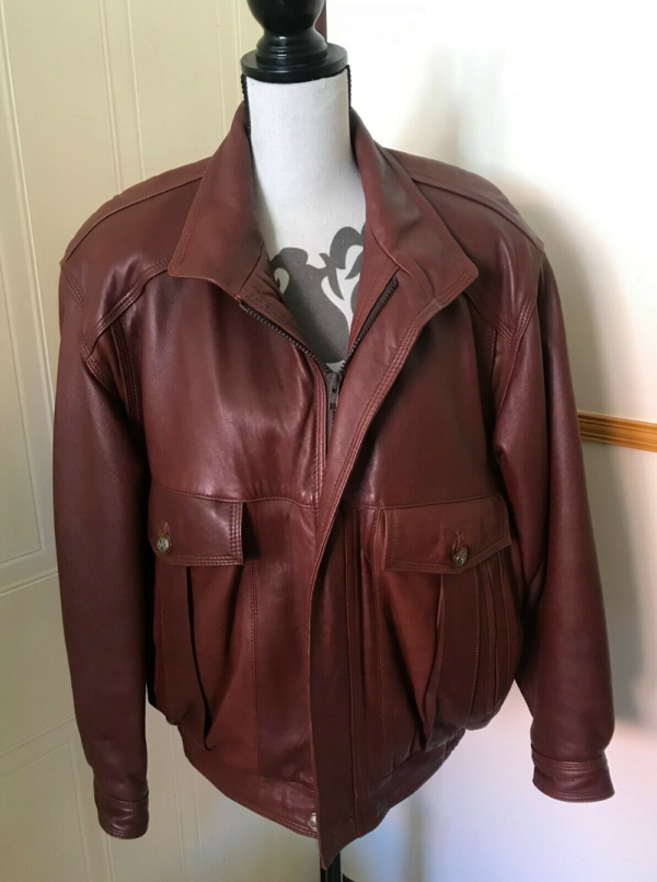 Mens Savannah Leather Jacket