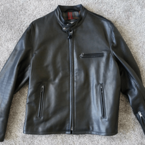 Schott 530 Waxy Black Leather Jacket
