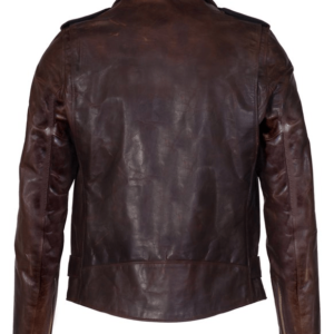 Schotts Leather Jacket Brown