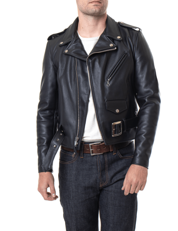 Schotts Nyc Perfecto Black Leather Jacket