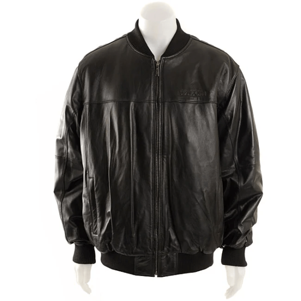Sean John Black Leather Jacket