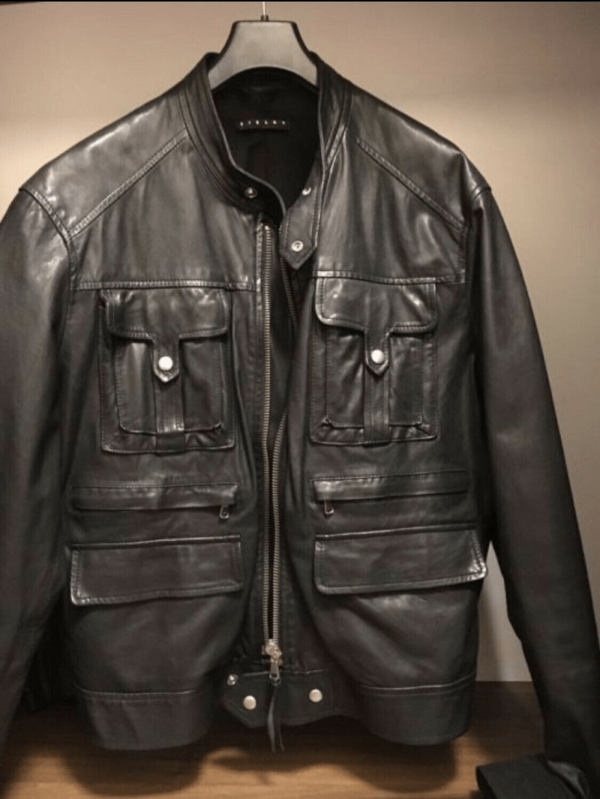 Sisley Leather Jacket.