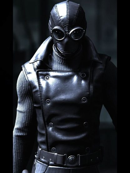 Spiderman Noir Black Leather Vests