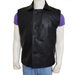 Spider Man Noir Leather Vest