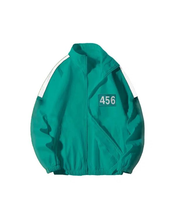 Squid Game Green Jacket Front