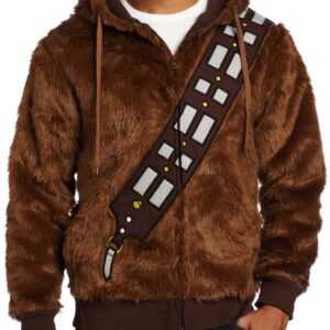 Star Wars Chewbacca Brown Fur Hoodie
