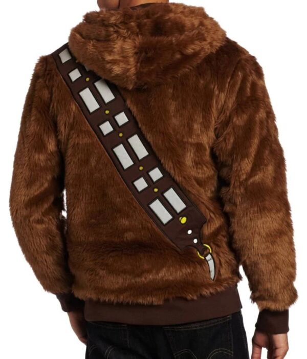 Star Wars Chewbacca Brown Fur Hoodies