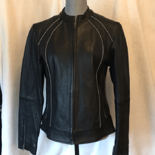 Street Legal Performance Black Leather Jacket