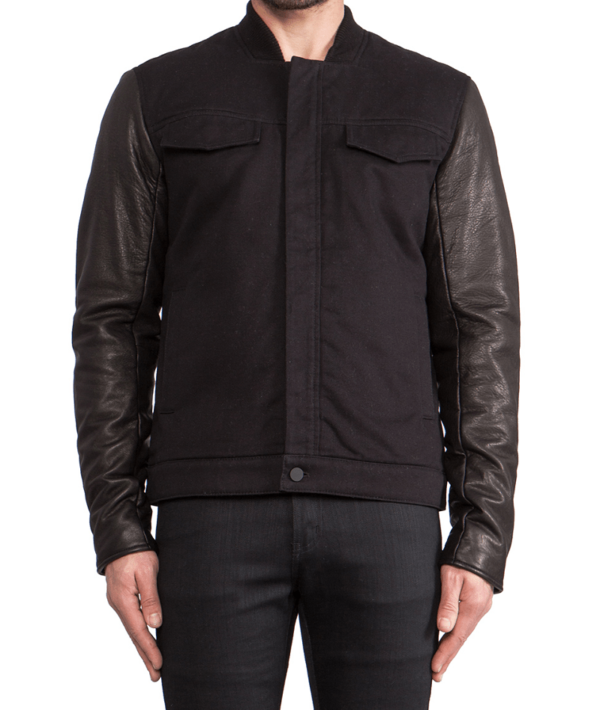 T By Alexander Wang Leather Jacket