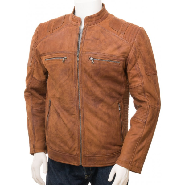 Tan Leathers Jacket