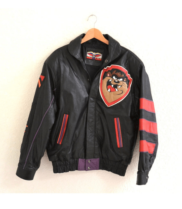 Taz Vintage Devil Faux Leather Jackets