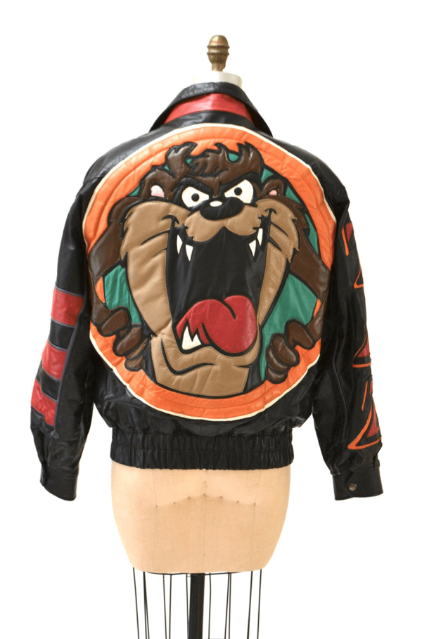 Taz Leather Jacket Vintage Devil