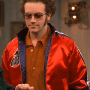 Steven Hyde Stuntman That 70s Show Red Polyester Jacket